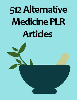 alternative medicine plr articles