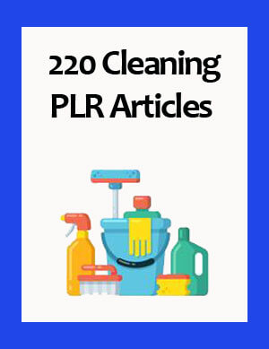 cleaning plr articles