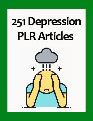 depression plr articles