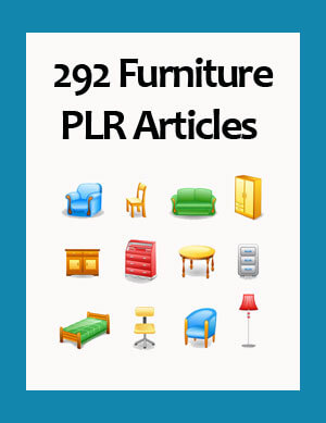 furniture plr articles