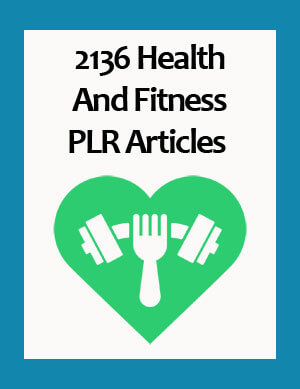 health and fitness plr articles