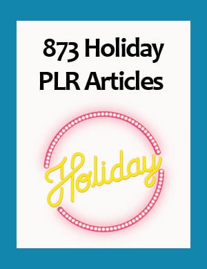 holiday plr articles