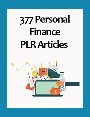 personal finance plr articles