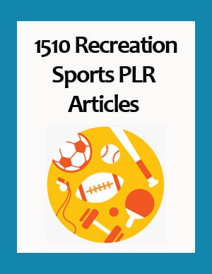 recreation sports plr articles