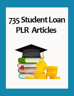 student loan plr articles