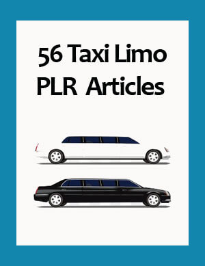 taxi limo plr articles