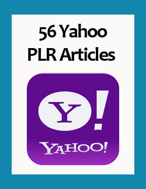 yahoo plr articles